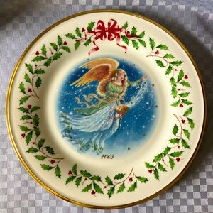 Lenox Holiday Angel Collector Plate 2003 Edition 10.5”